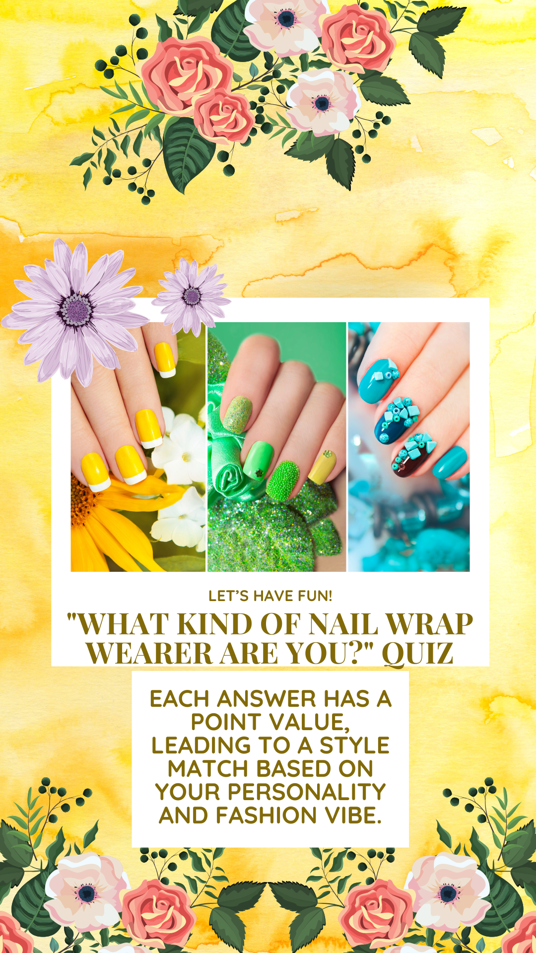 "What Kind of Nail Wrap Wearer Are You?" Quiz